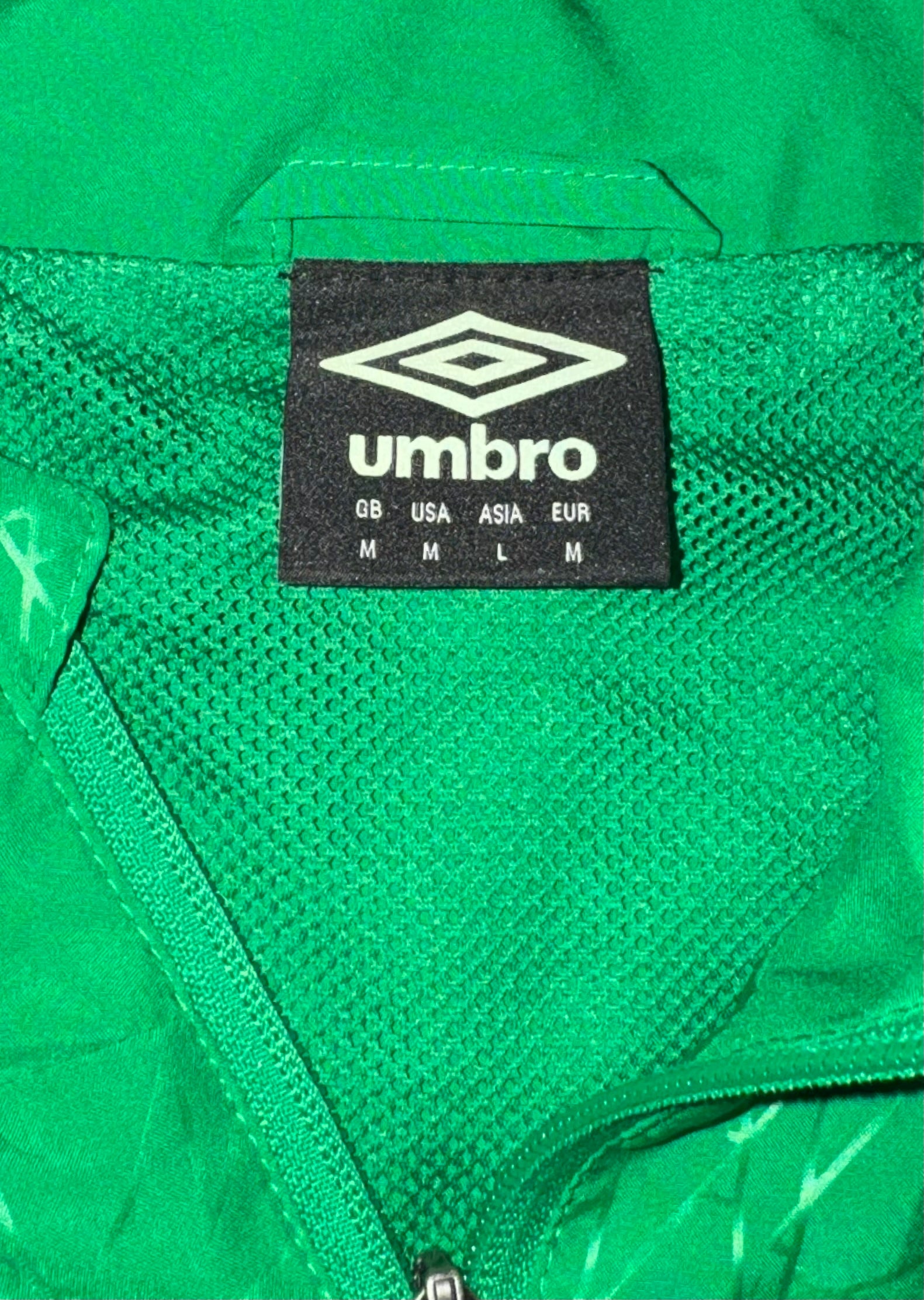 Umbro Ireland Track Jacket - Size Medium