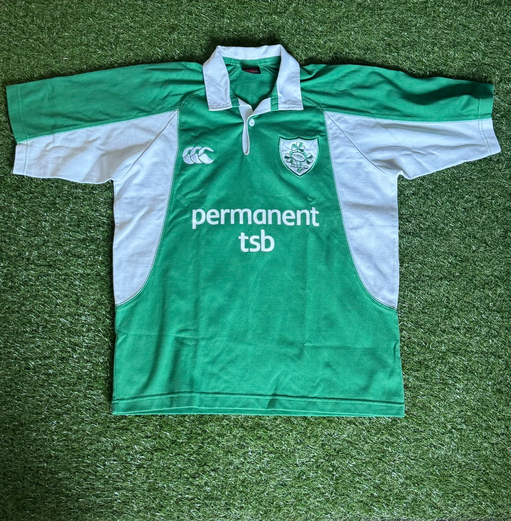 Ireland Rugby Jersey - Canterbury - Size Small - Vintage