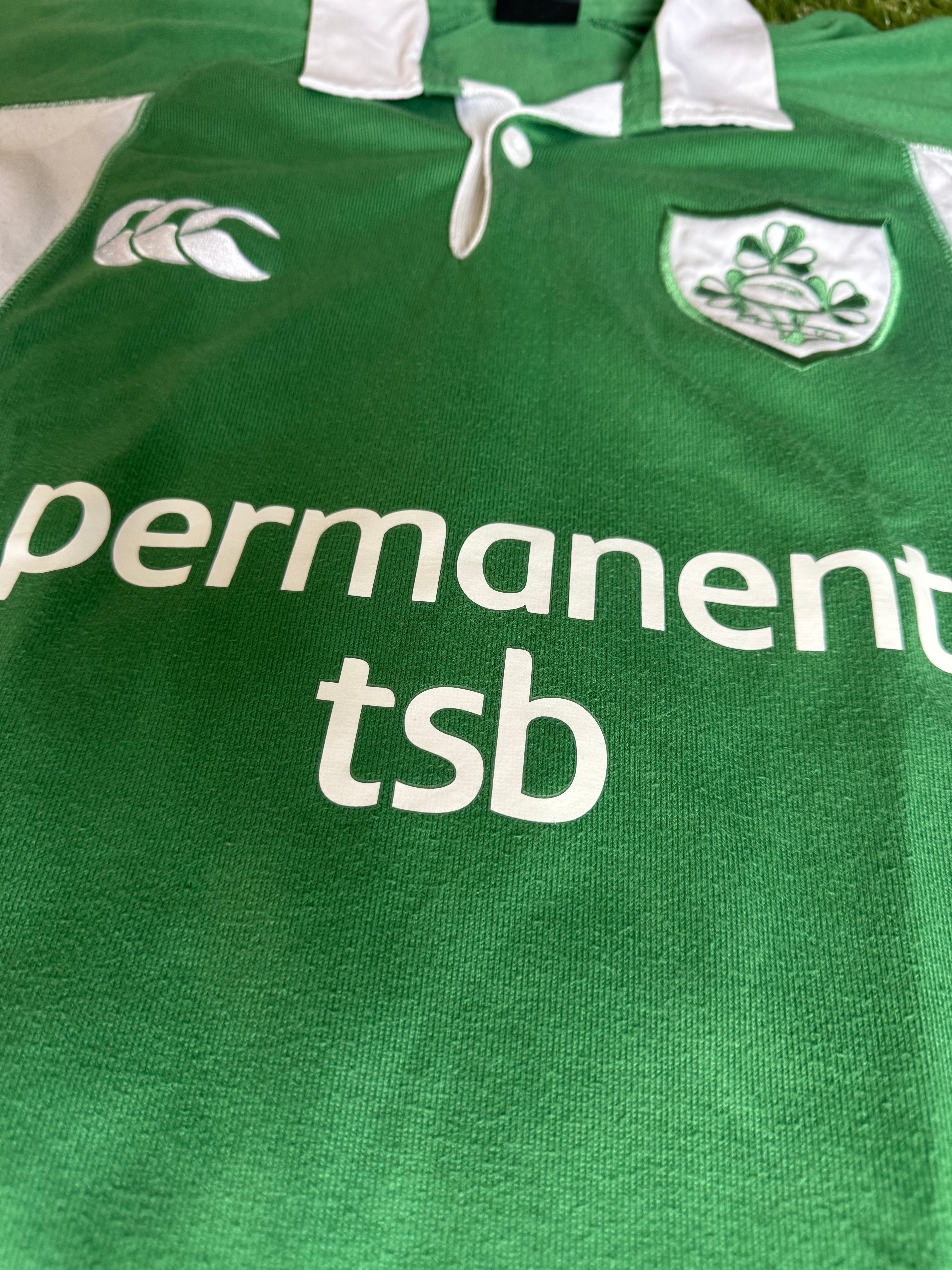 Ireland Rugby Jersey - Canterbury - Size Small - Vintage