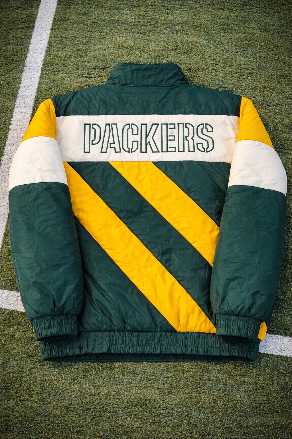 NFL Green Bay Packers Pro Player Puffer Jacket - Size L