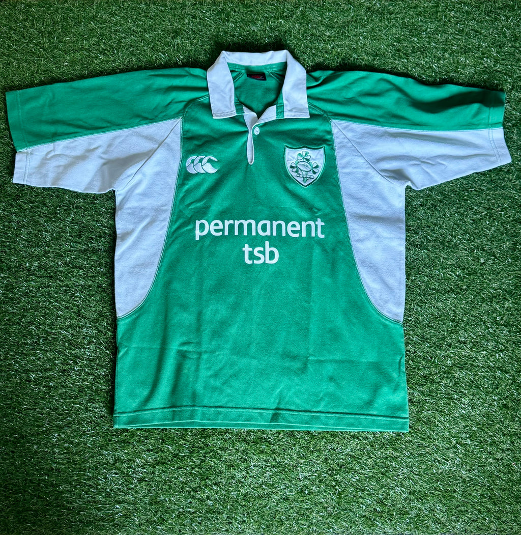 Ireland Rugby Jersey - Canterbury - Size Small - Vintage