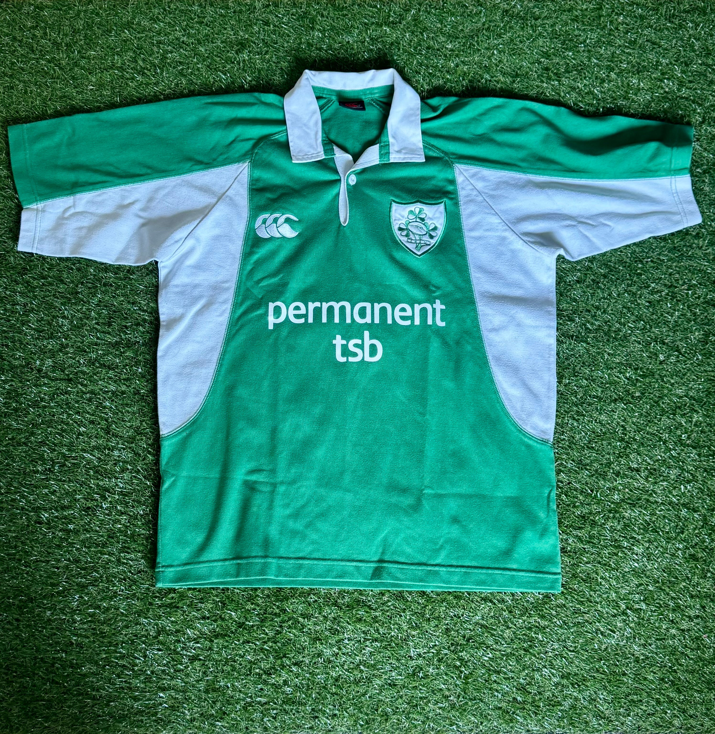 Ireland Rugby Jersey - Canterbury - Size Small - Vintage
