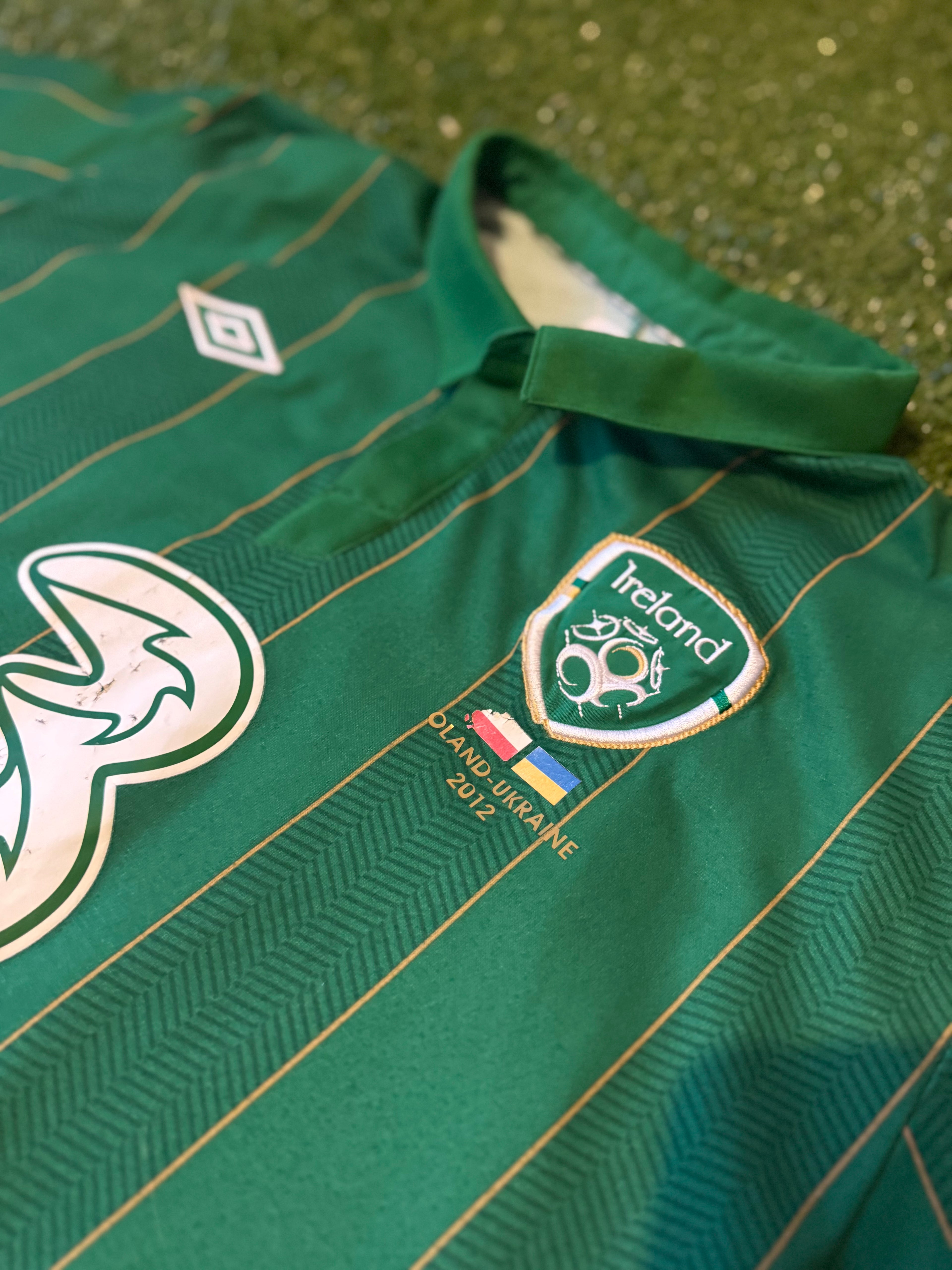 Ireland 2011/12 Euro 2012 Poland & Ukraine Commemorative Jersey.
