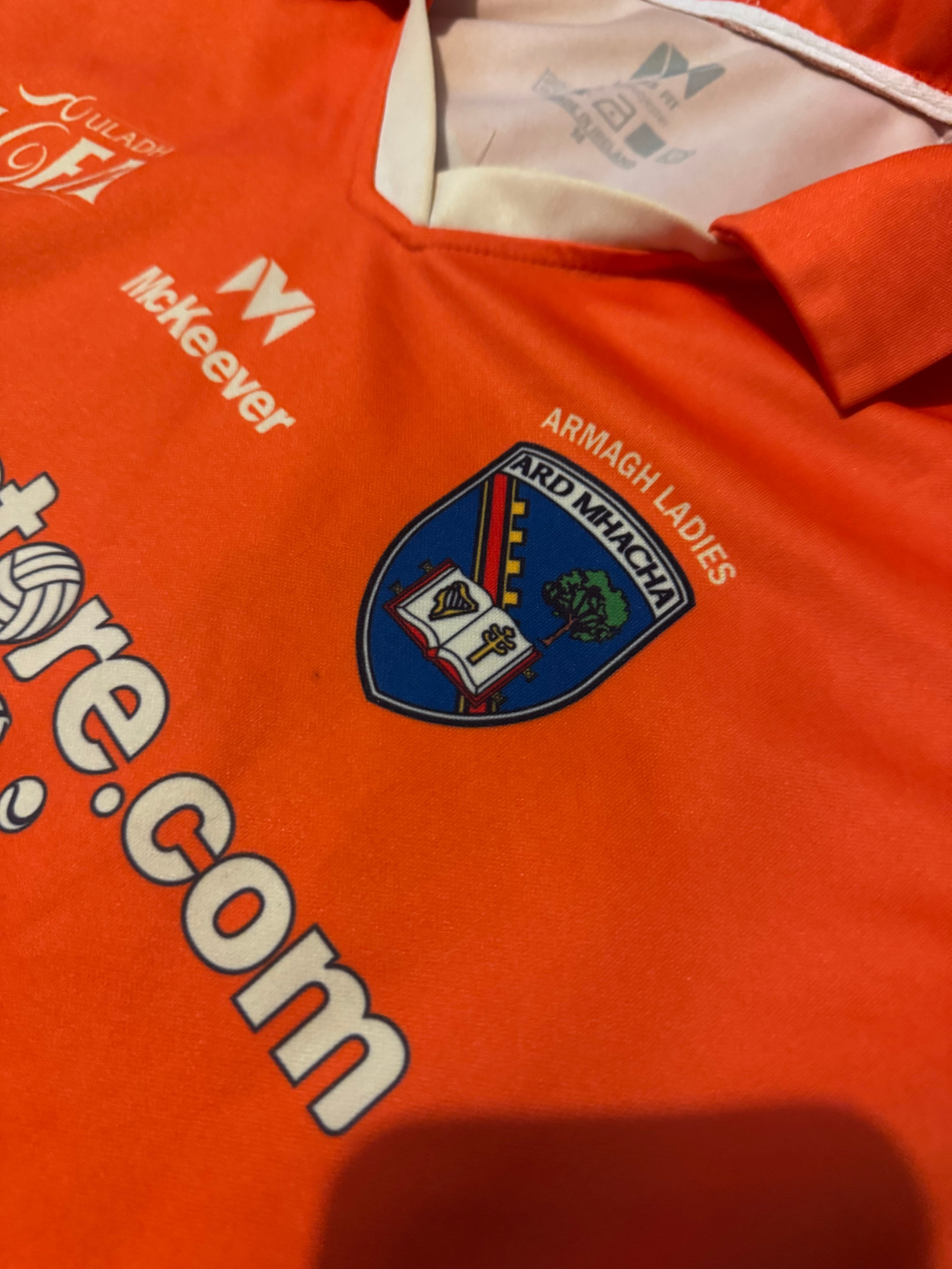 Armagh Ladies Football Jersey - McKeever - Size 14 Women’s Fit.