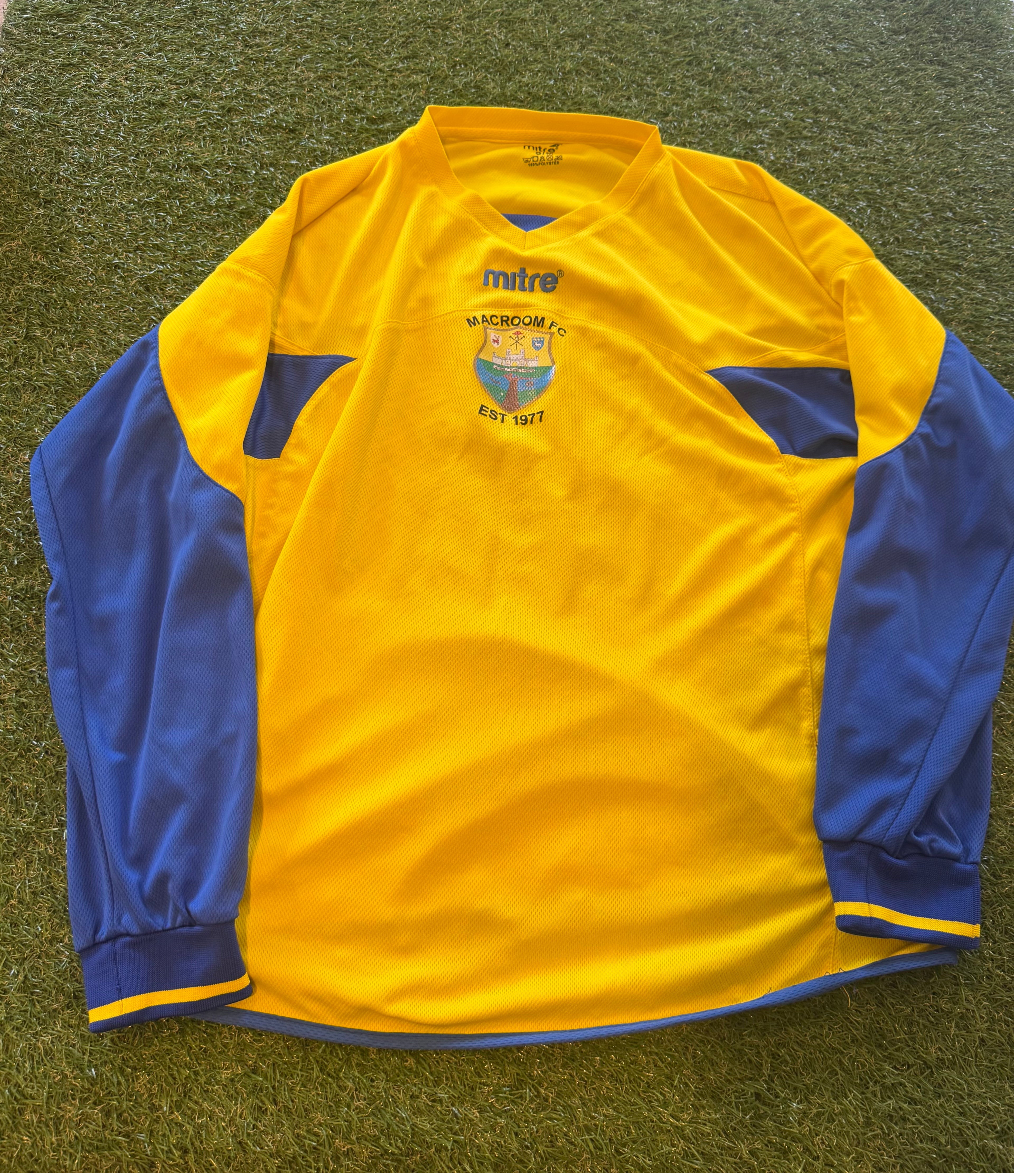 Macroom AFC Vintage Mitre Jersey - Size S/M