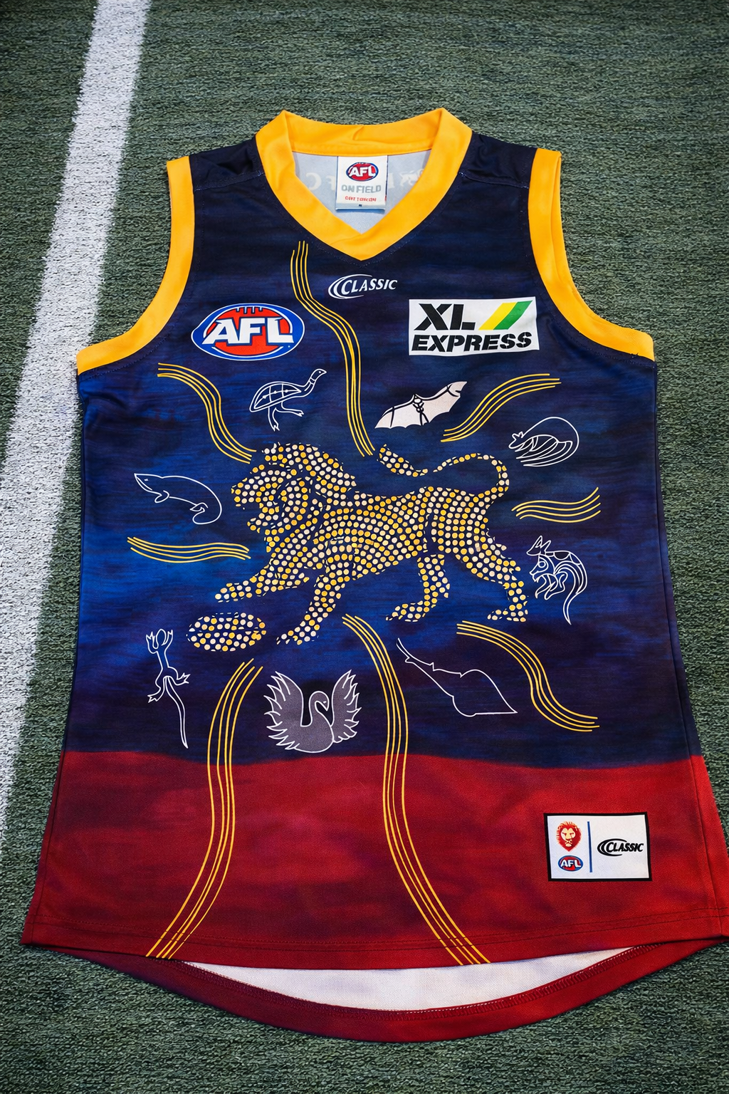 Brisbane Lions Afl Jersey | Classic | Size Small