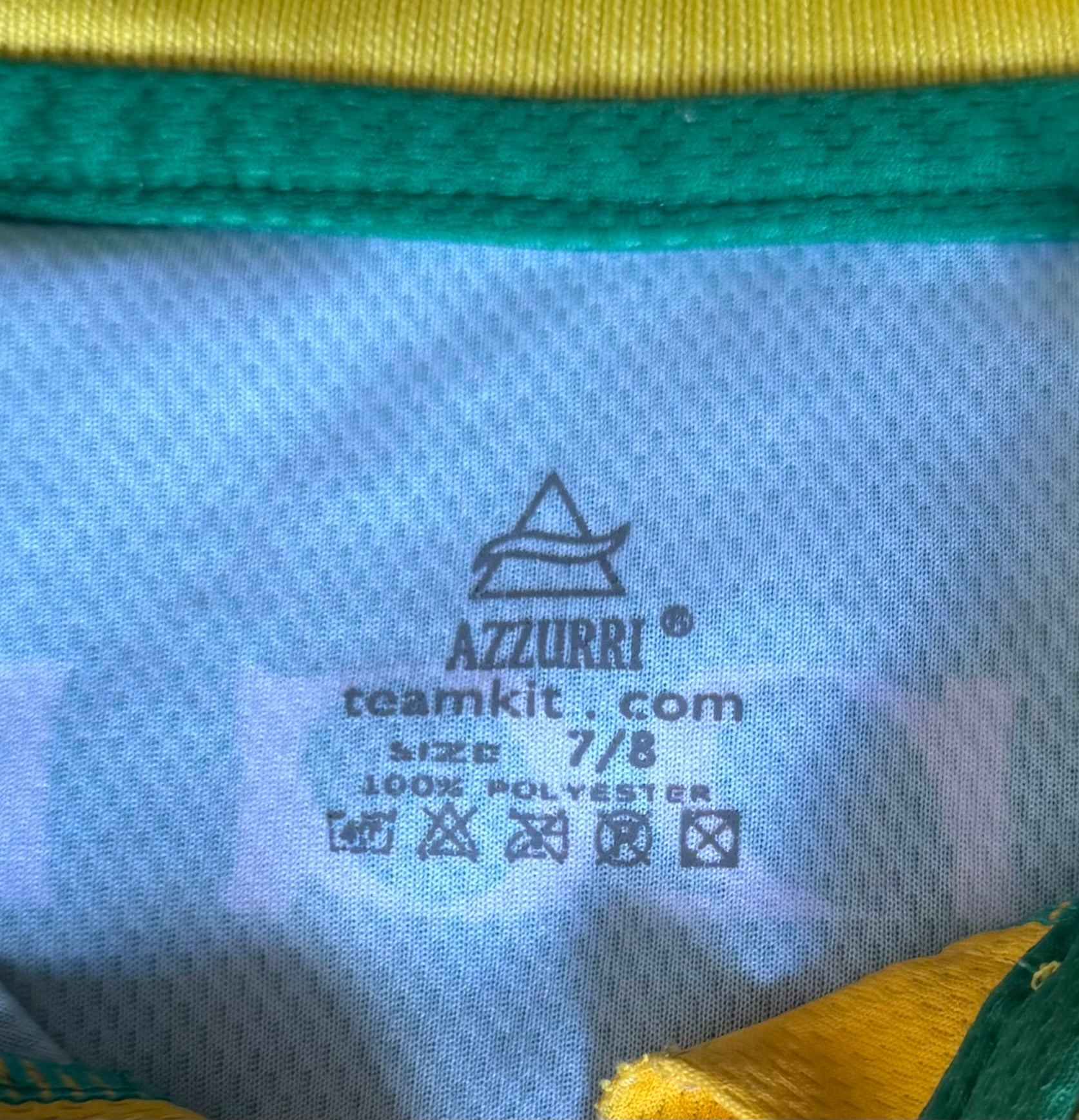 Donegal GAA Jersey - Azzurri - Age 7/8 - Vintage