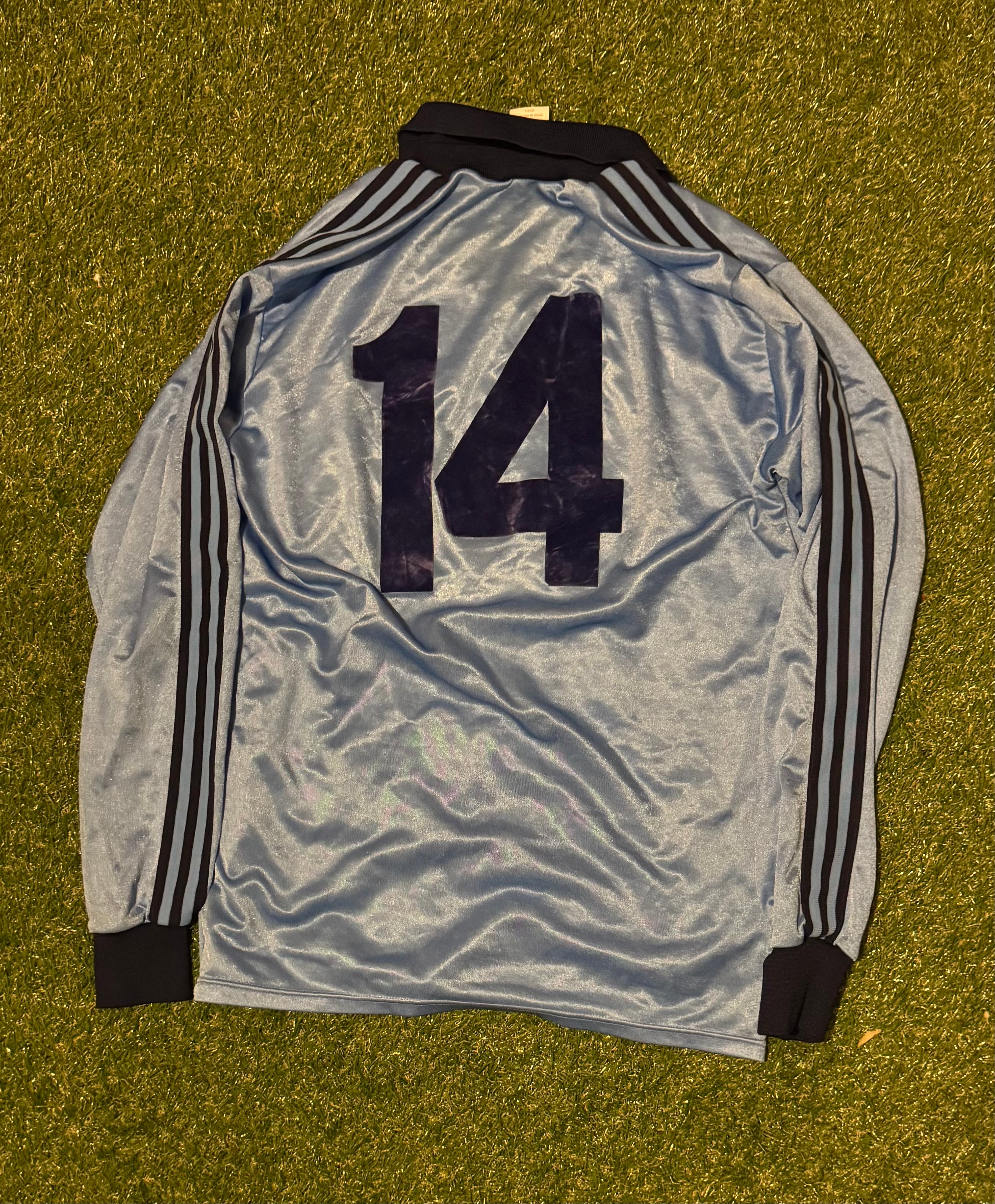Vintage Adidas 1980s Gaa / Football Jersey No.14 - Size Large