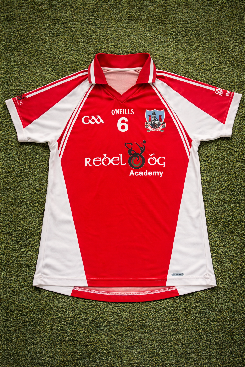 Cork GAA Academy Jersey No.6 | O’Neills | Medium Tight Fit