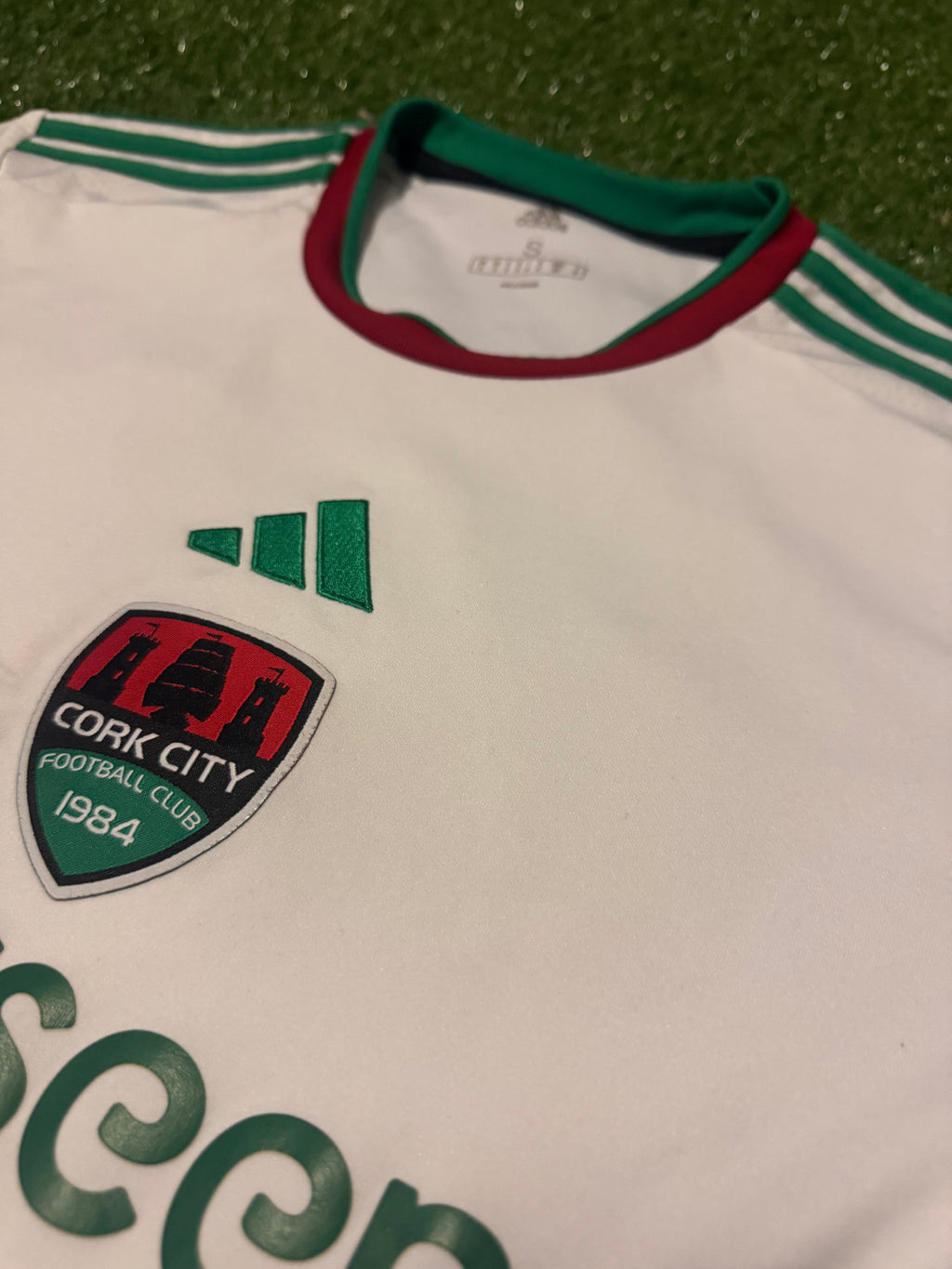 Cork Adidas Matchworn Jersey - Size Small Size - Number 8.