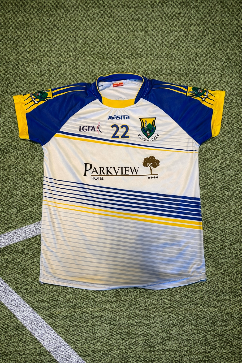 Wicklow LGFA Matchworn Jersey | No.22 - Masita Size 16