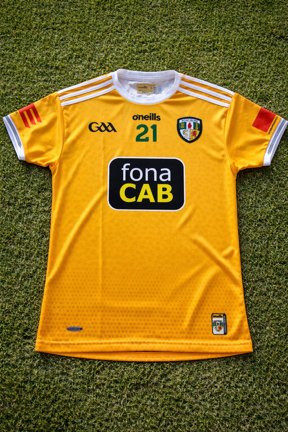 Antrim Gaa Player Issued Gps Jersey | Size Large Tight Fit