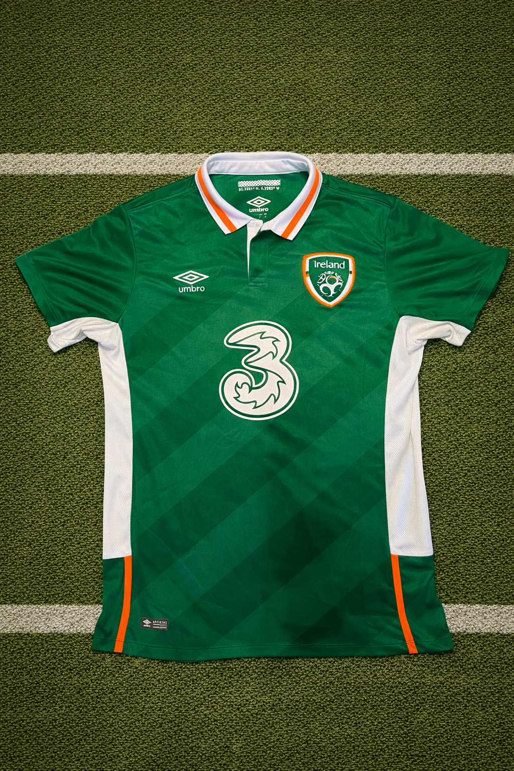 Umbro Ireland Euro 2016 Football Jersey / Shirt | Size XL