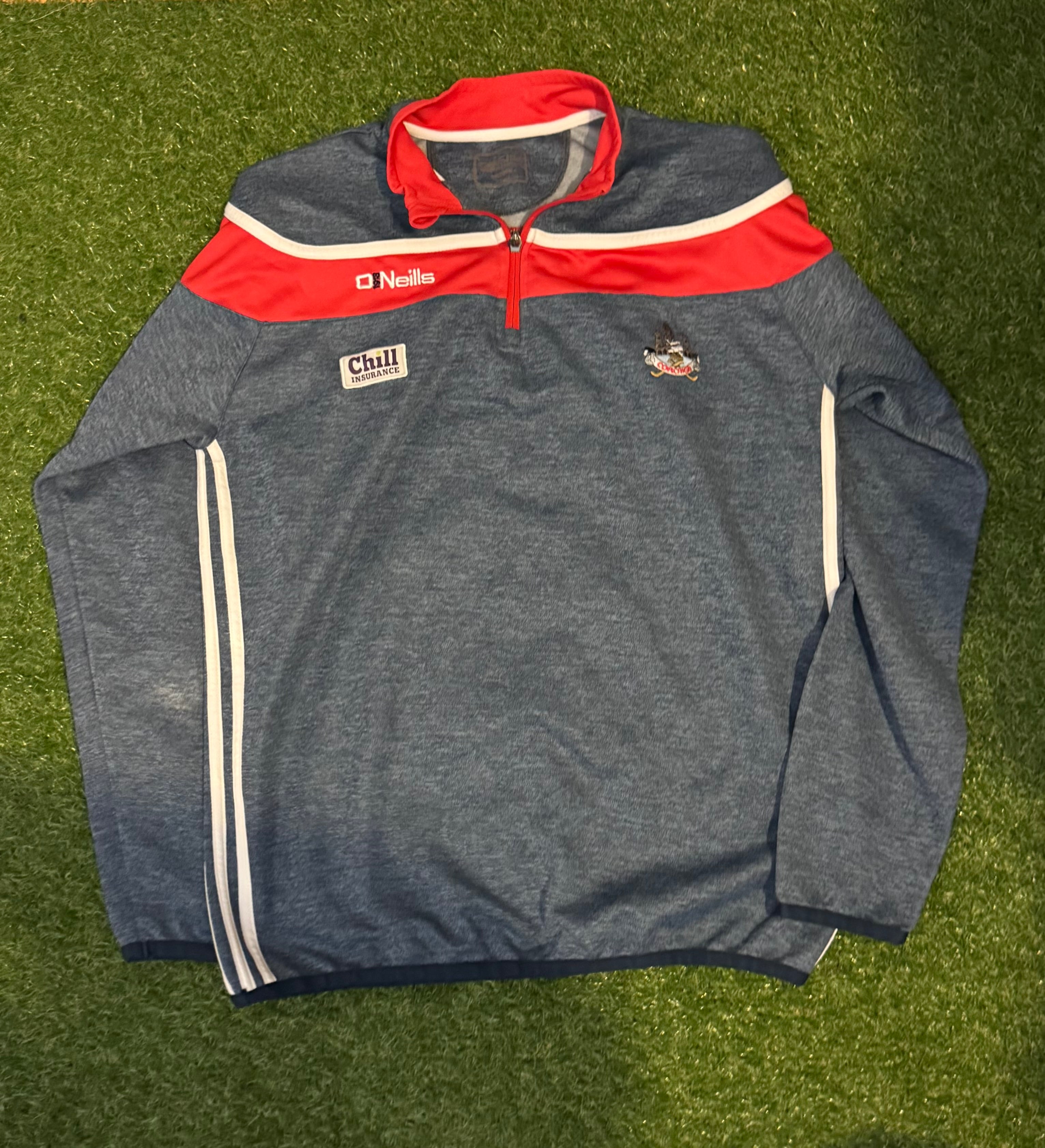 Cork GAA Half Zip - O’Neills - Size XL