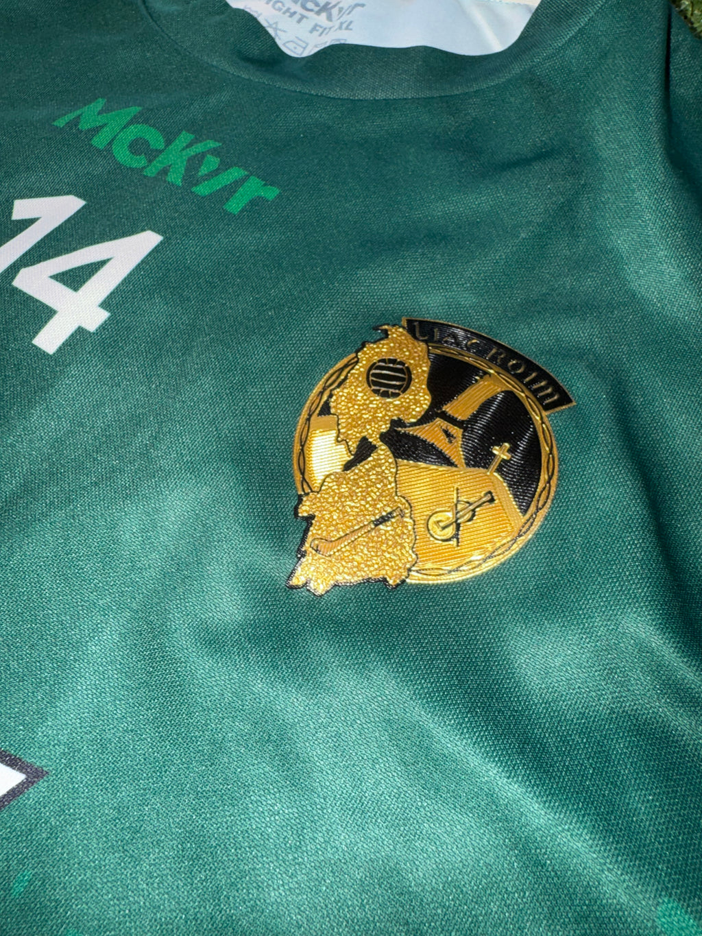 Leitrim GAA Jersey - McKvr - No.14 - Tight Fit XL