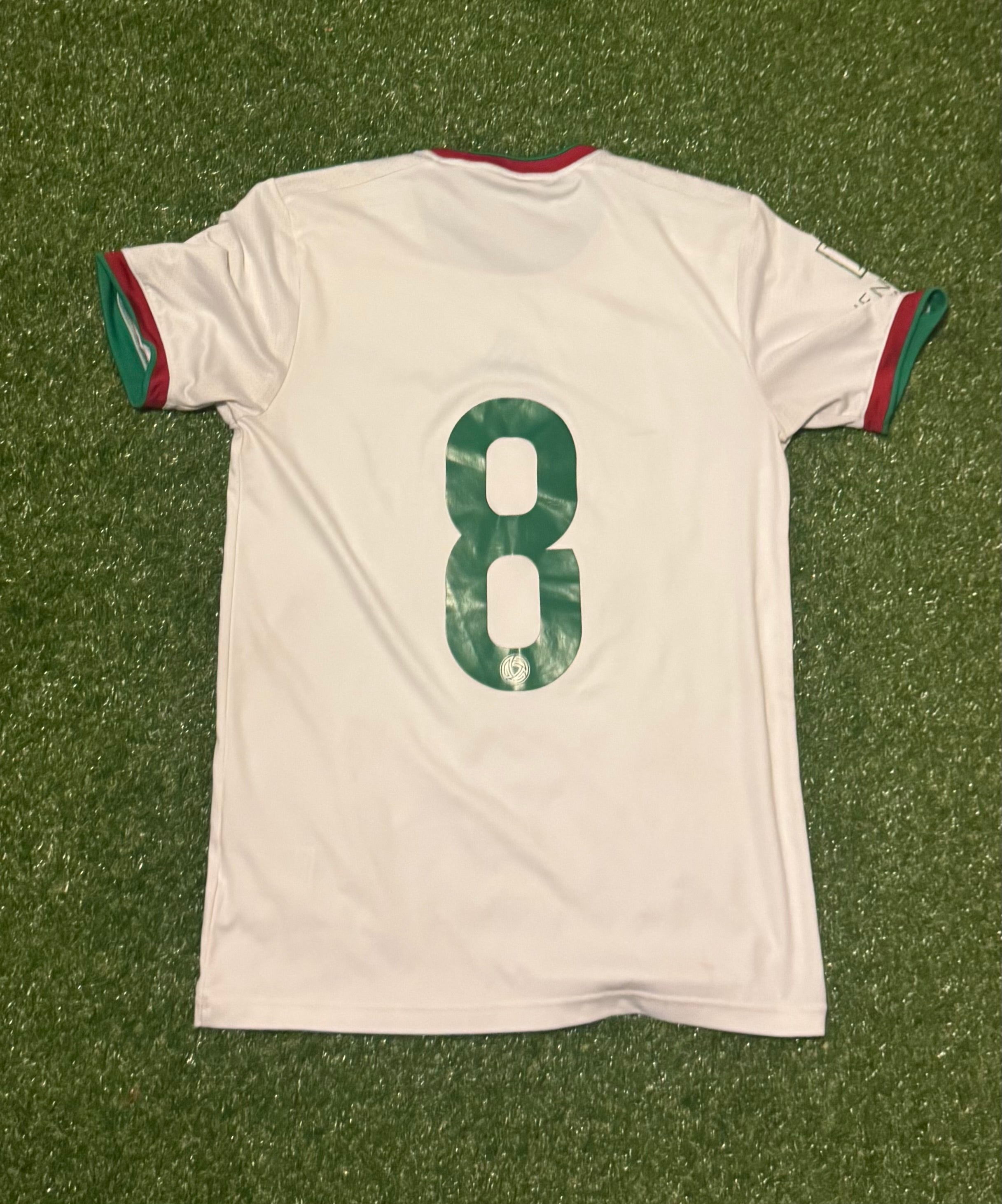 Cork Adidas Matchworn Jersey - Size Small Size - Number 8.