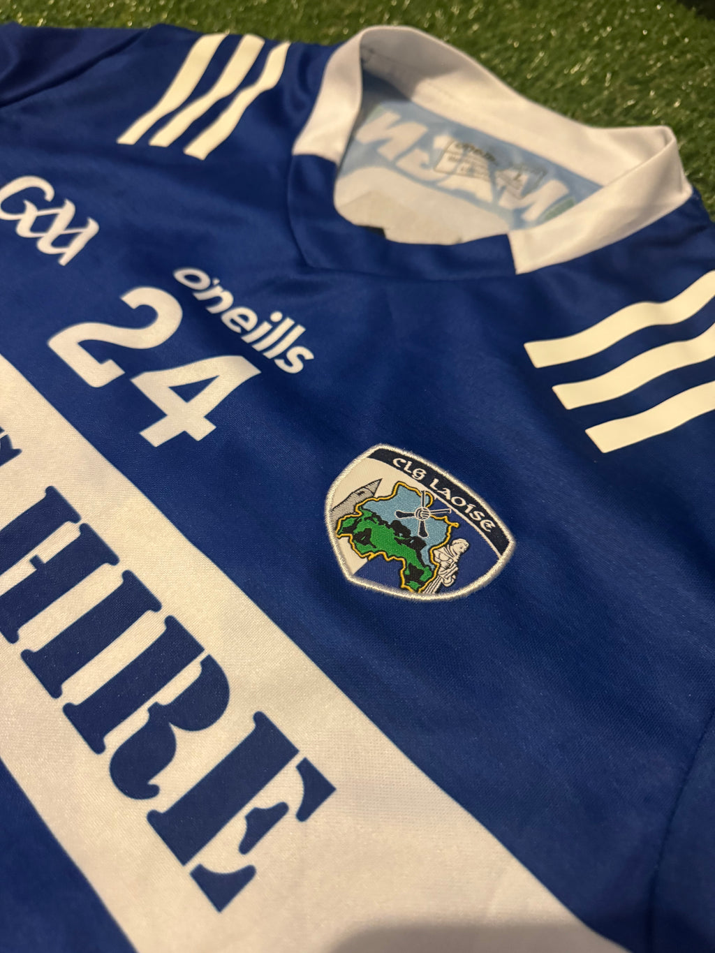 Laois GAA Matchworn GPS Jersey - O’Neills Size Large Tight Fit