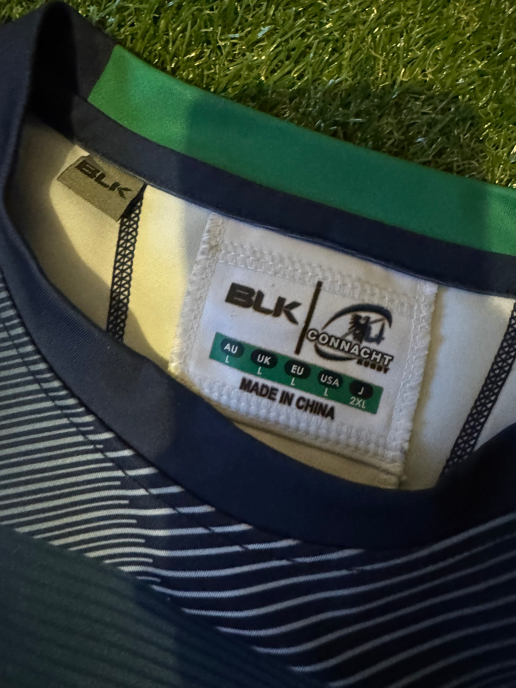 Connacht Rugby Away Jersey | Size L | Authentic Player Version with GPS Pouch