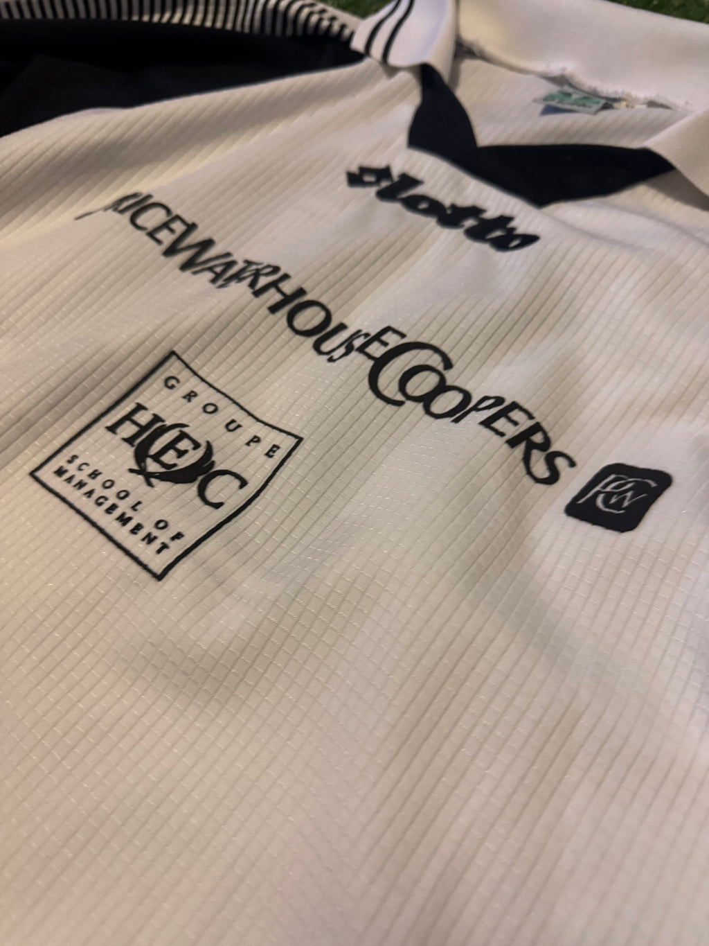 Vintage PWC White Lotto Jersey - No.10 - Size XL